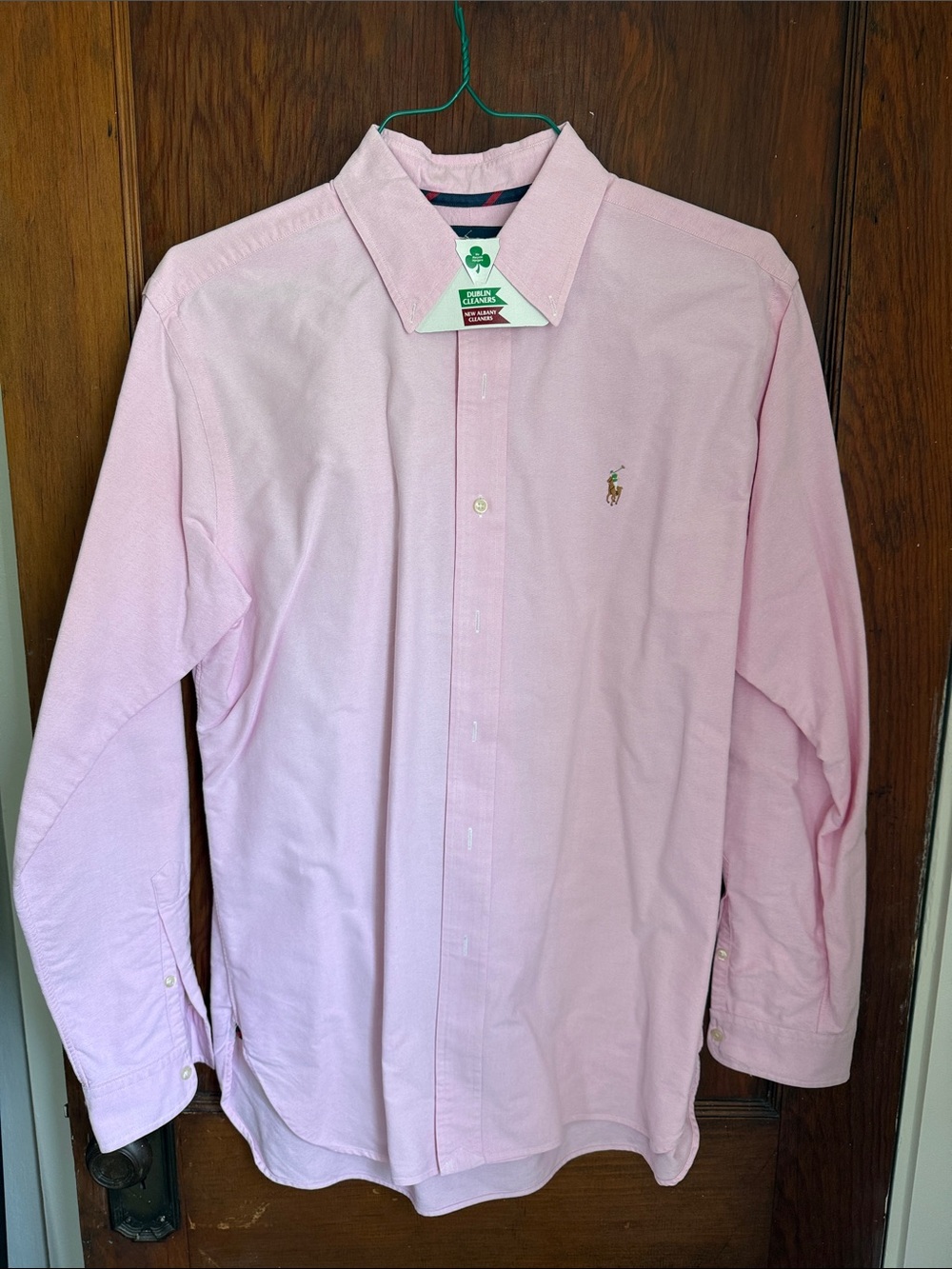 Vintage Ralph Lauren Oxford Shirt - Pink, Size L